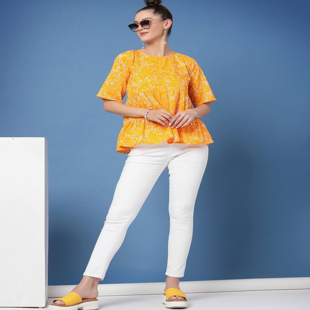 Western Wear Floral Top