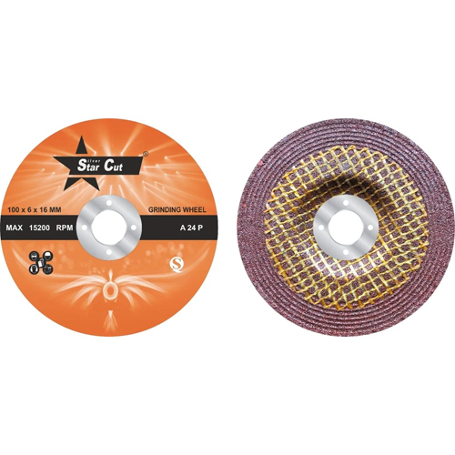 100X6X16Mm Grinding Wheel - Color: Orange