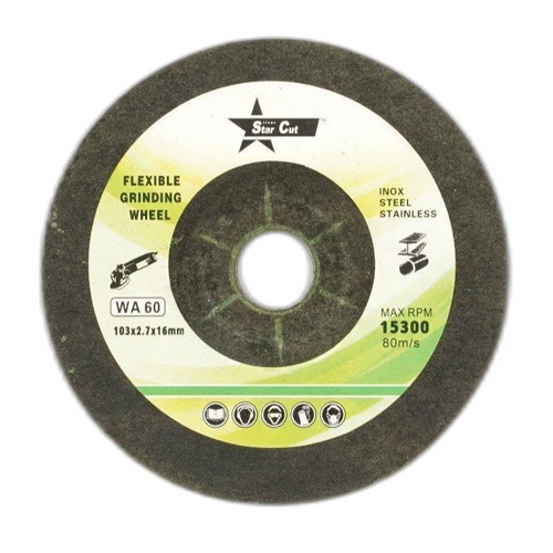 150X25X31.75Mm Flexible Grinding Wheel - Color: Black