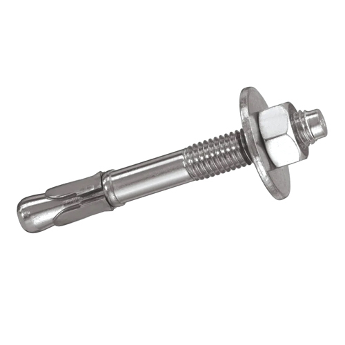 16 X 250Mm Wedge Anchor Thru Bolt - Color: Silver