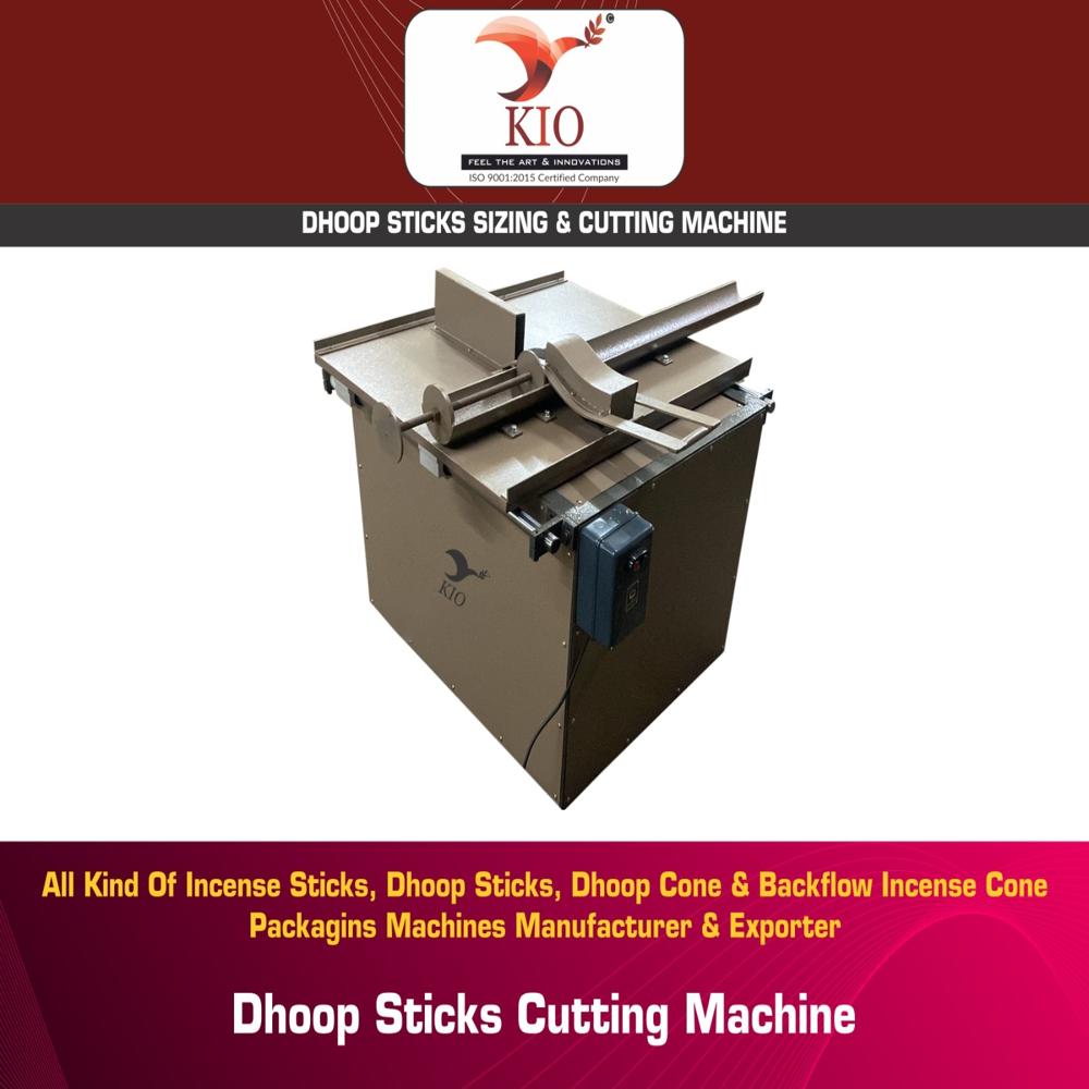 Dhoop Sticks Sizing & Cutting Machine