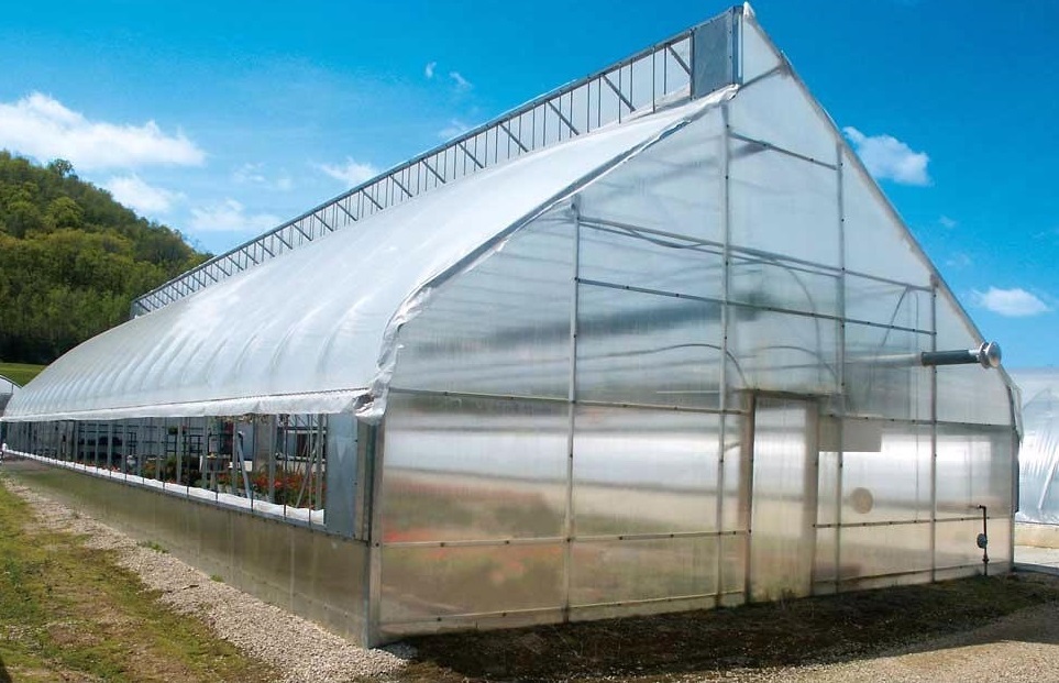 Naturally Ventilated Greenhouse - Features: Eco Friendly
