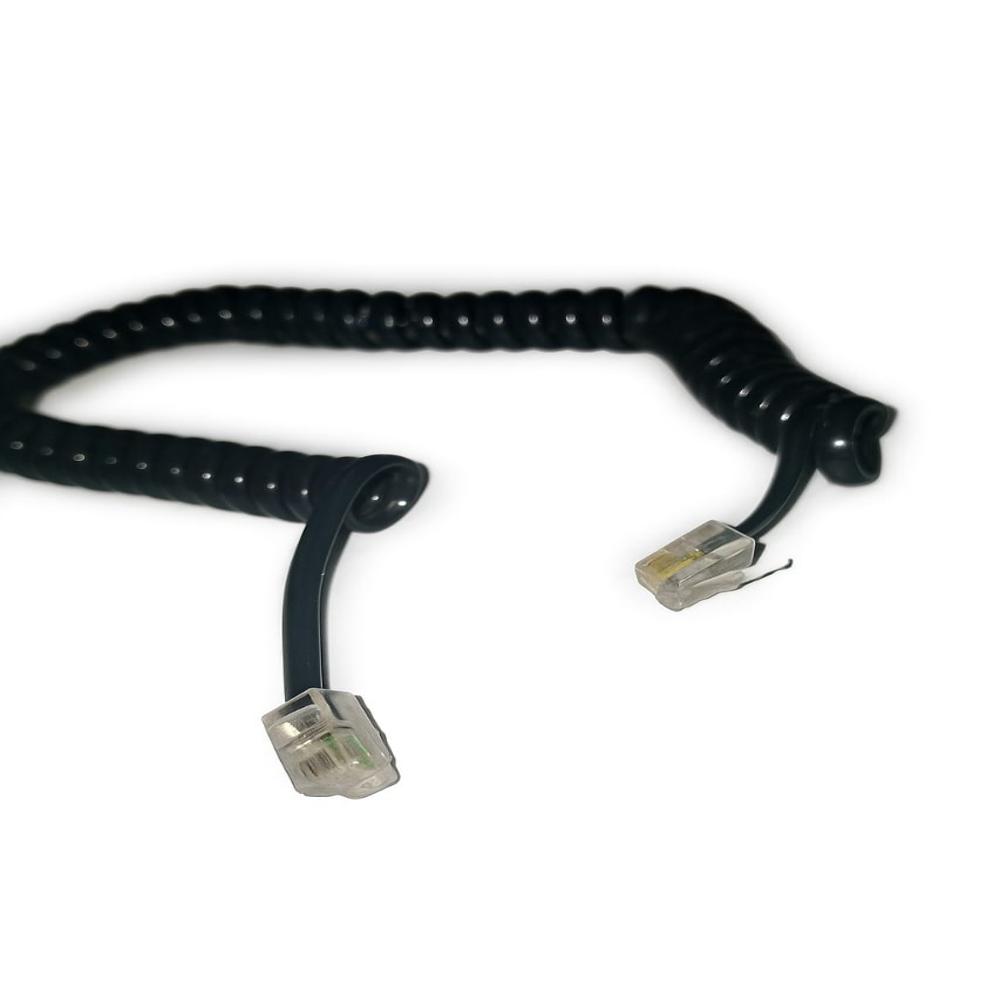 Telephone Extension Coiled Cord - Application: Telecom Networking