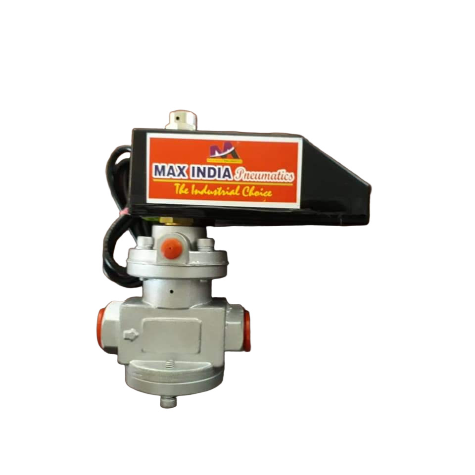 High Discharge Auto Drain Valve - Metal, Variable Weight, Powder-Coated Finish, Black, Grey | High Pressure, High Temperature Performance, Water Media Management