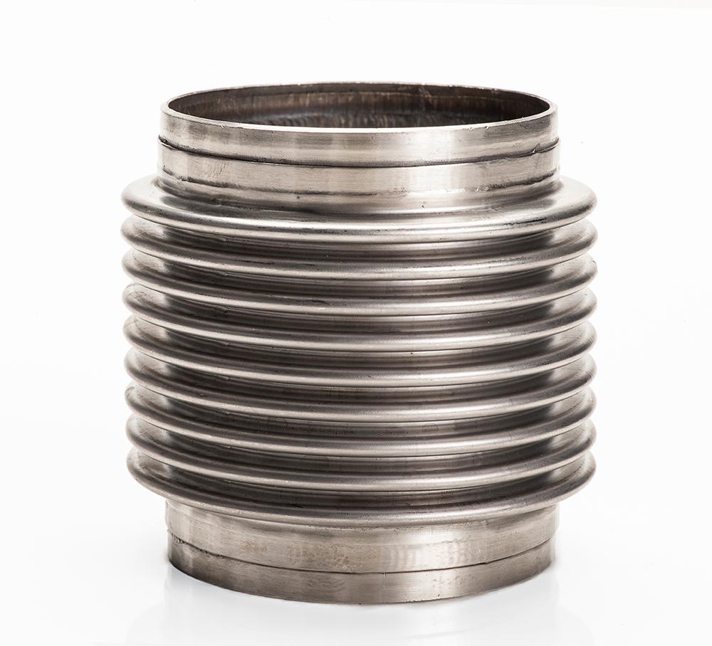 Exhaust Bellow With Interlock Liner - Color: Silver
