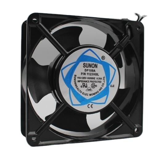 SUNON DP100A 1123HBL HSL 120X120X38mm 12cm 110V AC 0.1A 12038 3100RPM 31W Ball Bearing Cabinet Axial Cooling Fan