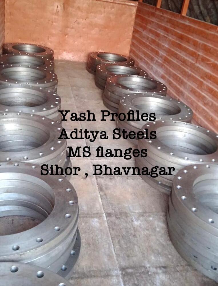 Table D Bs 10 British Standard Ms Flanges - Color: Sliver