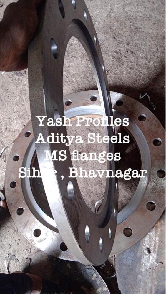 Table D Bs 10 British Standard Ms Flanges - Color: Sliver