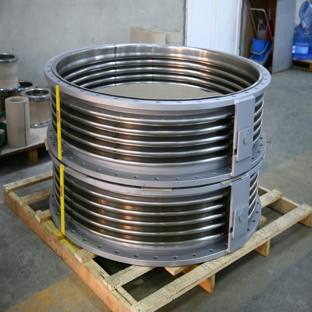Ss Bellow For Steam - Stainless Steel, 3 Inch Size, Silver Tone, Polished Surface - Round Head Code, Vibration Absorption, Pressure Handling