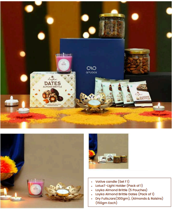 Diwali Delight Treasure pack Gift Box