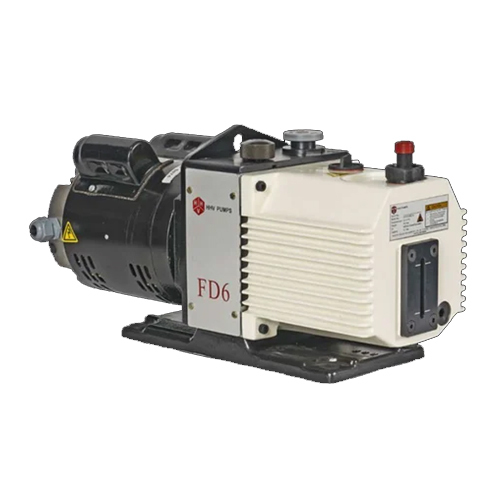 Two Stages Oil Sealed Rotary Vacuum Pump - Color: White Black
