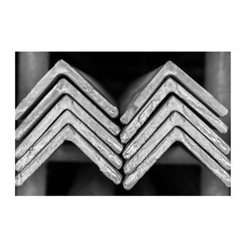 Industrial Mild Steel Angles - Color: Silver