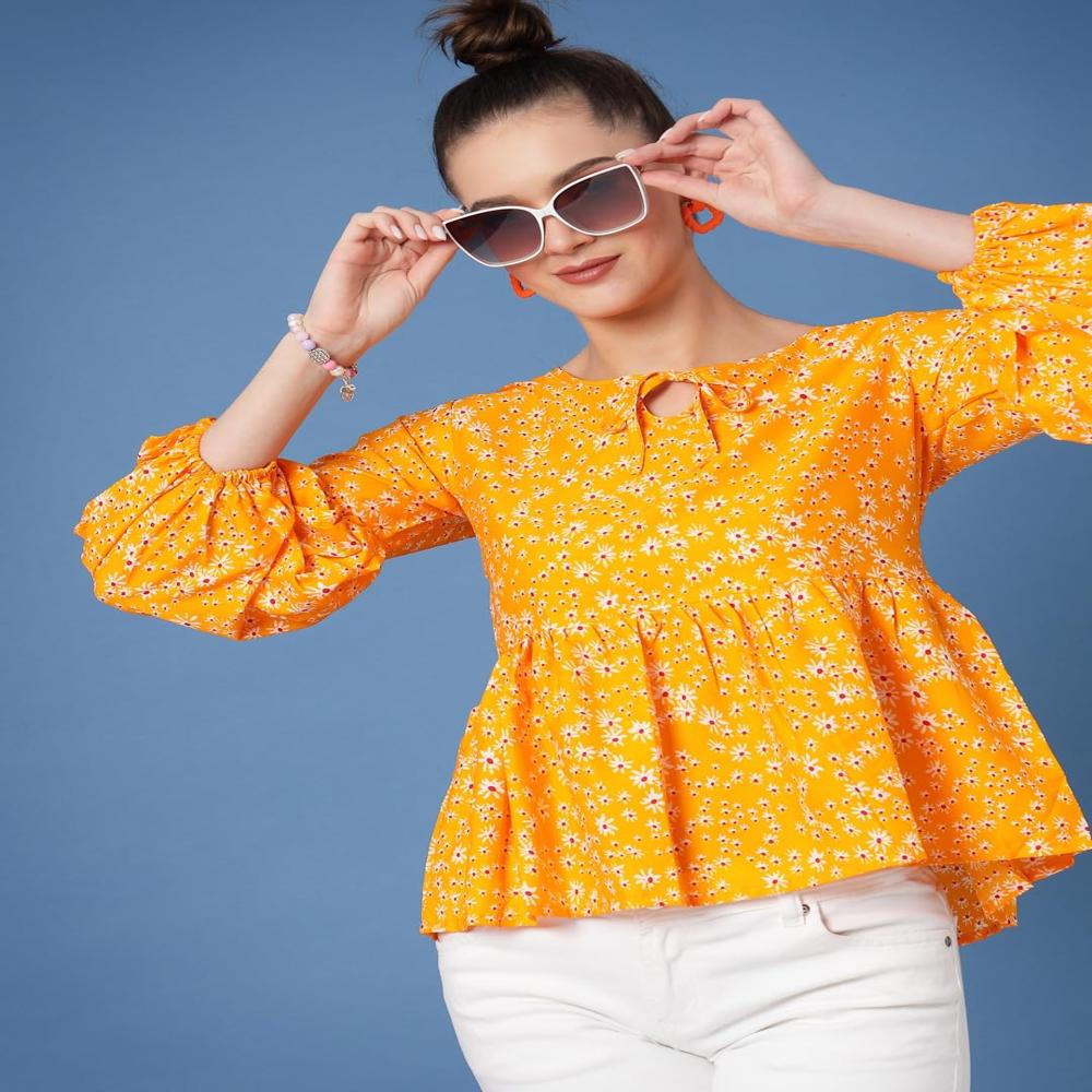 Women's Floral Tunic Shirt