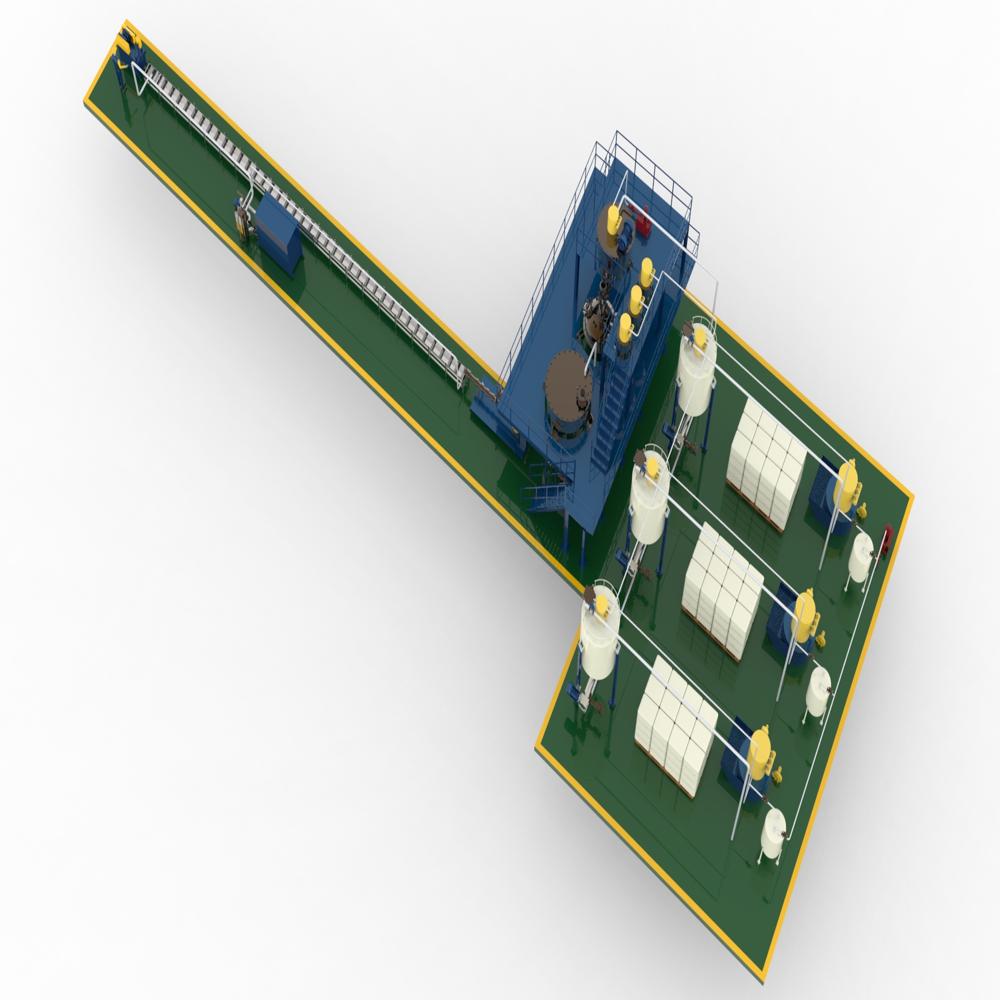 Pilot Plant Hot Melt Adhesive System-Stainless Steel 304, 415V, High-Torque Motor | Computerized Process Control, Real-Time Viscosity Monitoring