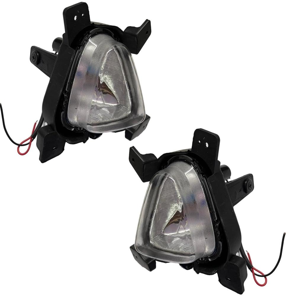 K D Halogen Fog Lamp Set For Hyundai Eon (With Bulb) Pair 2011-2019