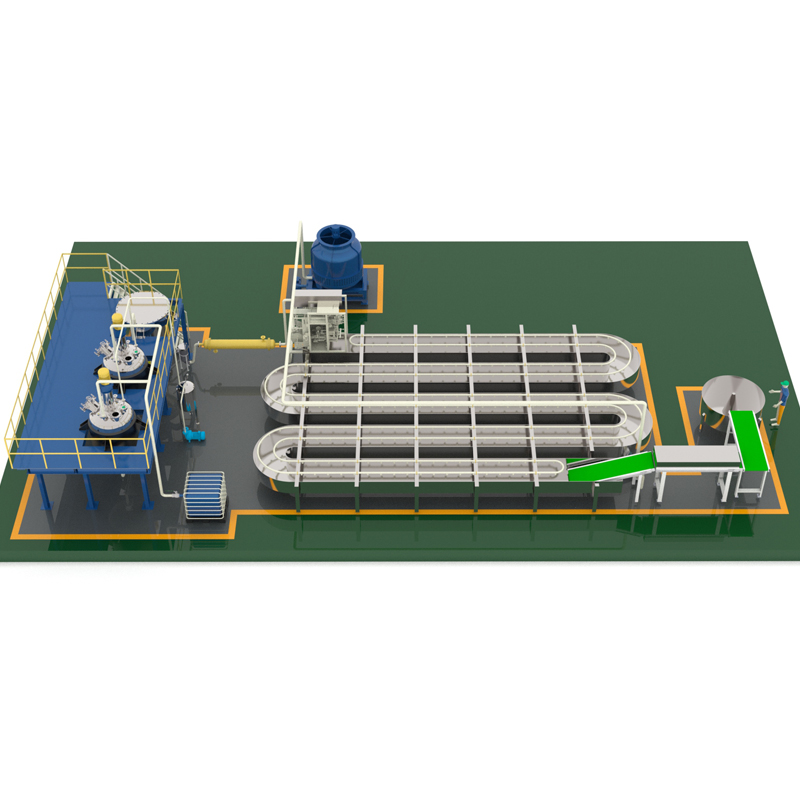 Industrial hot melt adhesive production line-Features: fully automatic