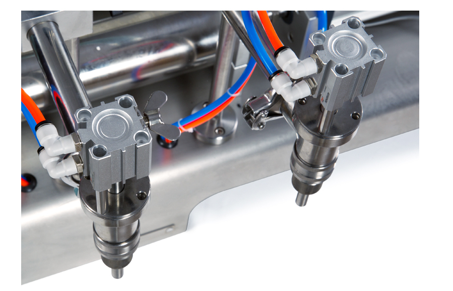 DOUBLE HEAD LIQUID FILLLING MACHINE 50-500ML SCIENCEWAY