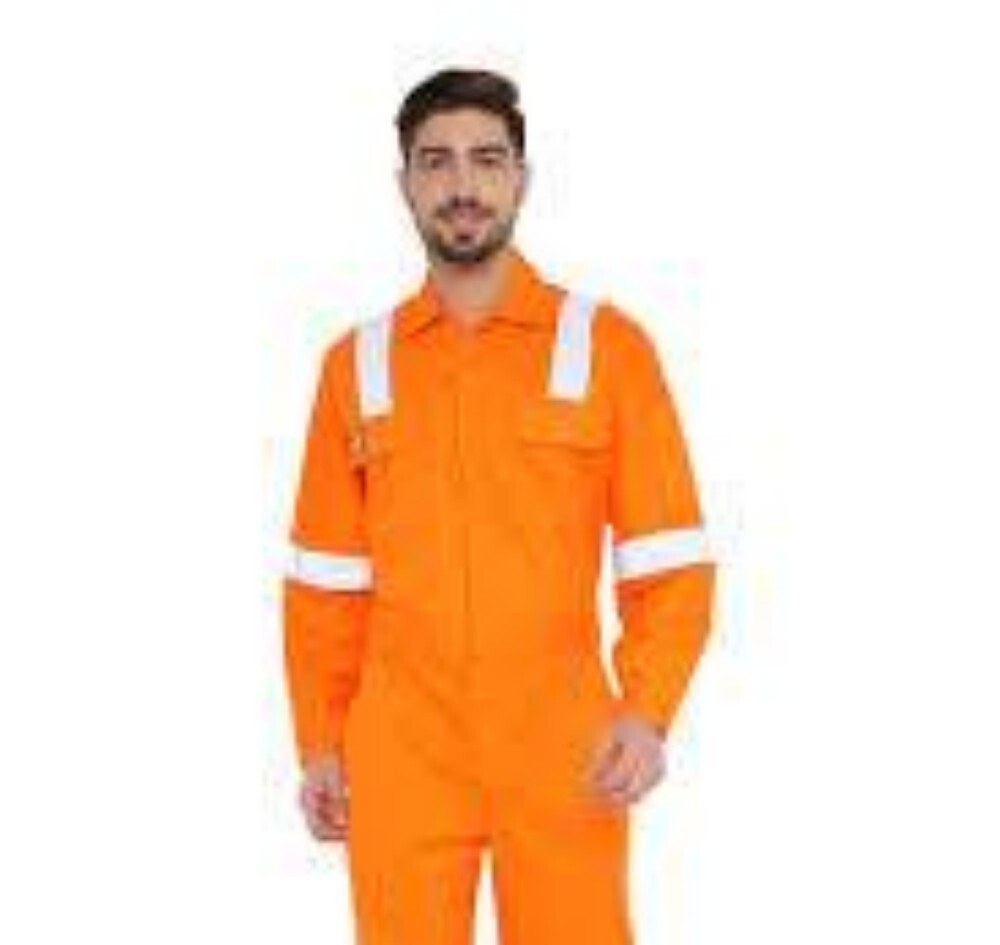 Fire Retardant Coverall - Color: Available In All Colors
