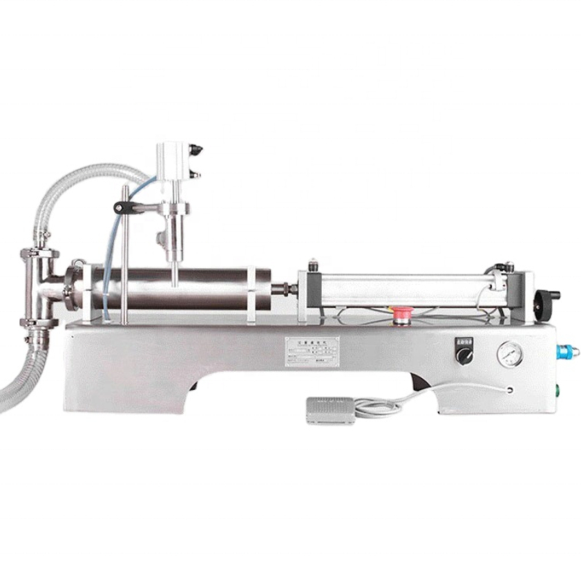 Single Head Liquid Filling Machine 50-500ml Scienceway - Filling Material: Mild Steel