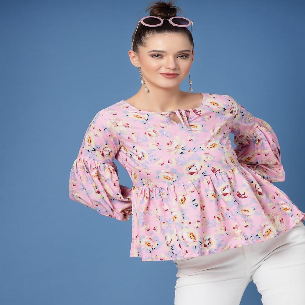 Women's Floral Tunic Shirt
