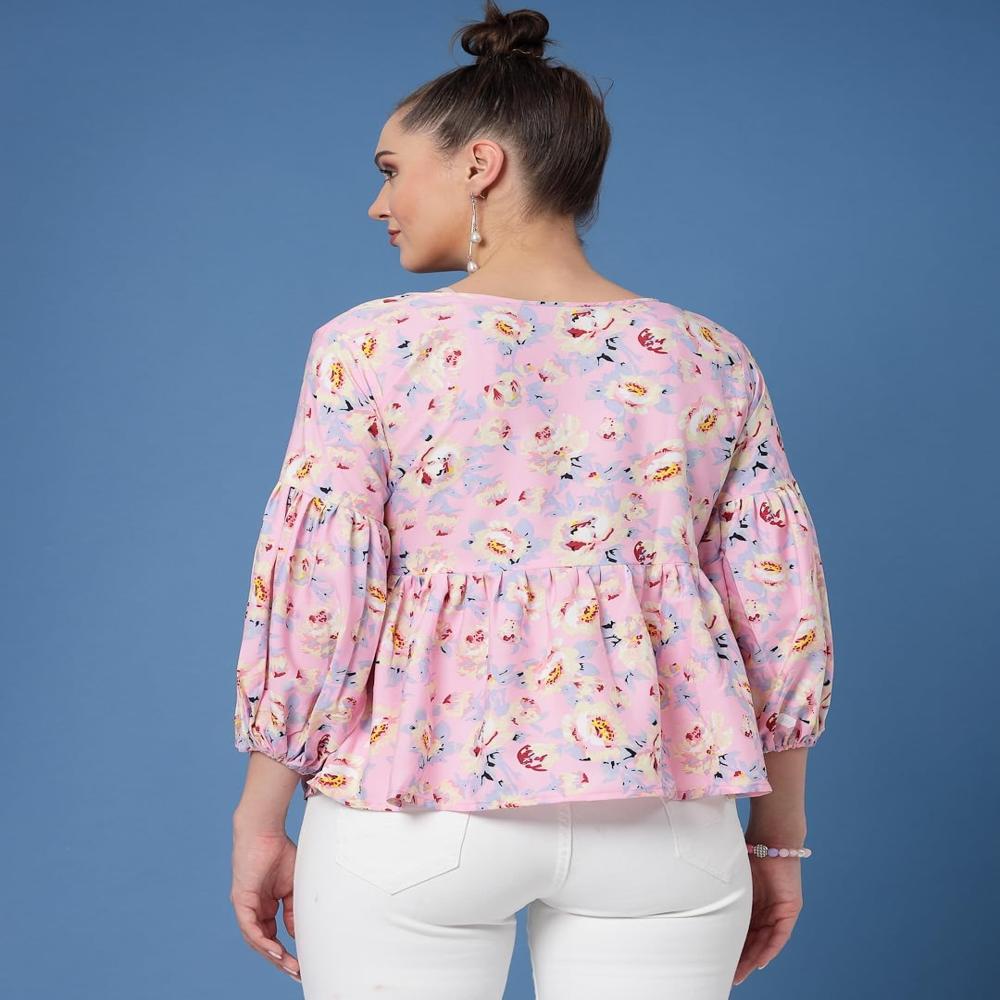 Women's Floral Tunic Shirt