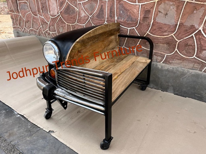 Table And Sofa In Car Style By Jodhpur Trends