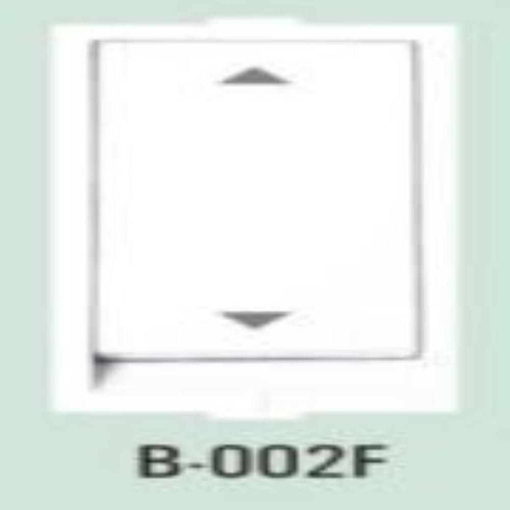 Modular Switches | Flat 6 Amp. 2 Way Switch - Color: White