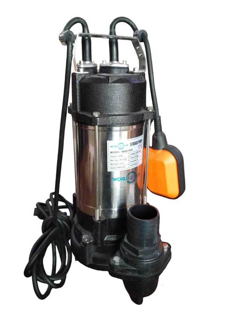 WQV-750 CI Body WorlTech Sewage Pump