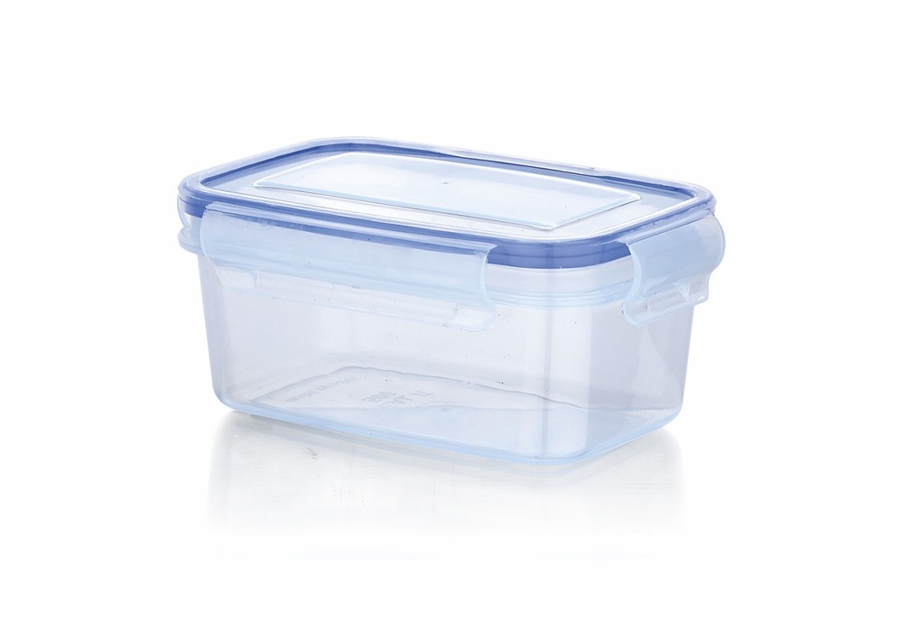 500 Ml Airtight Plastic Containers - Color: Transparent