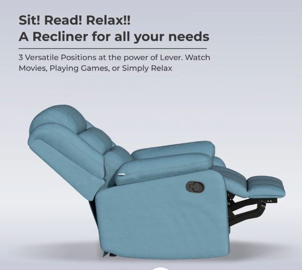Velvet Recliner Chair