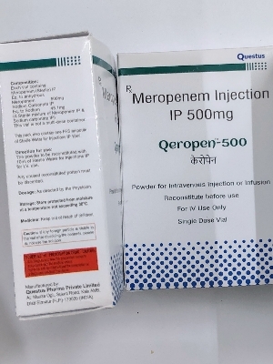 Meropenem Injection Ip 500 Mg - Dosage Form: Liquid