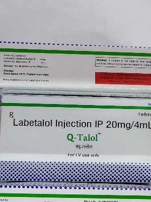 Labetalol Hydrochloride injection ip 20 mg/4 ml