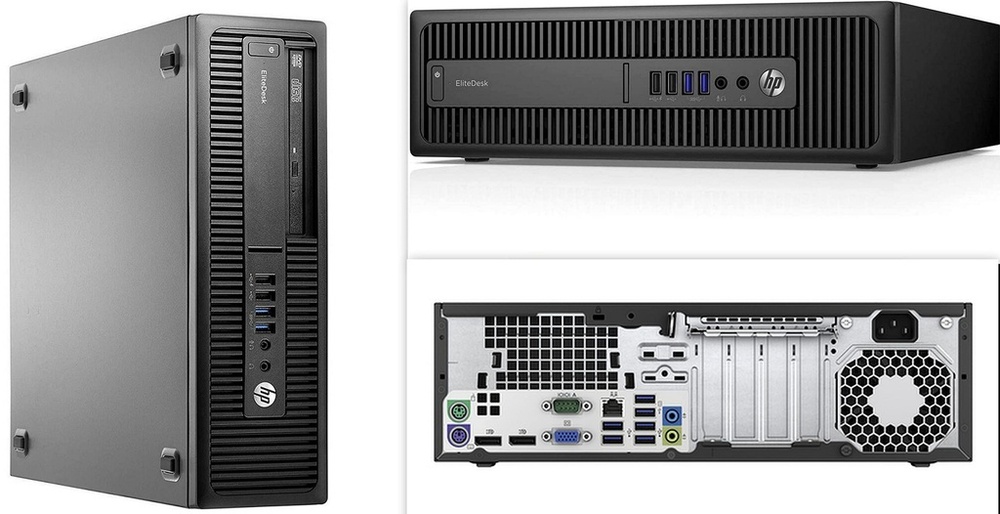 Refb. Dell Optiplex & HP & Lenovo i3 3rd Gen Desktop CPU - VGA & Power Cables, Keyboard & Mouse, 1 Year Hardware Warranty