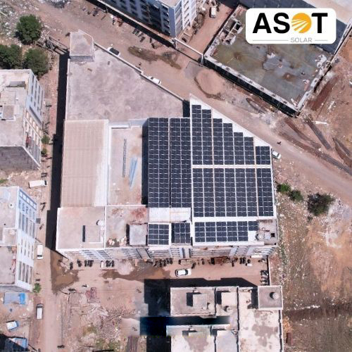 Industrial solar panels