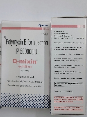 Polymyxin B For Injection Usp 50,000 Units - Physical Form: Liquid