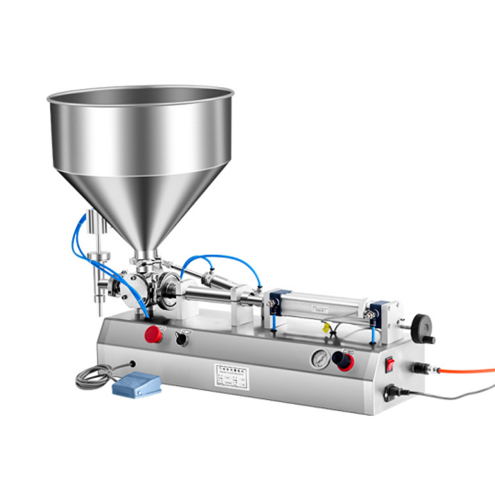 Single Head Paste Filling Machine 10-100Ml Scienceway - Filling Material: Mild Steel