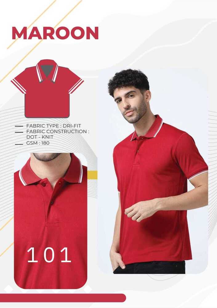corporate T Shirt DOT KNIT 180 GSM