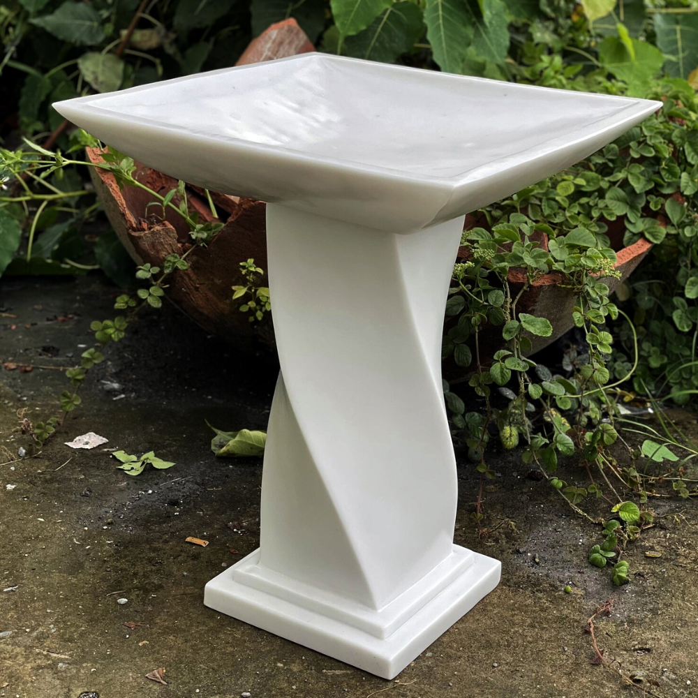 Garden Marble Bird Bath