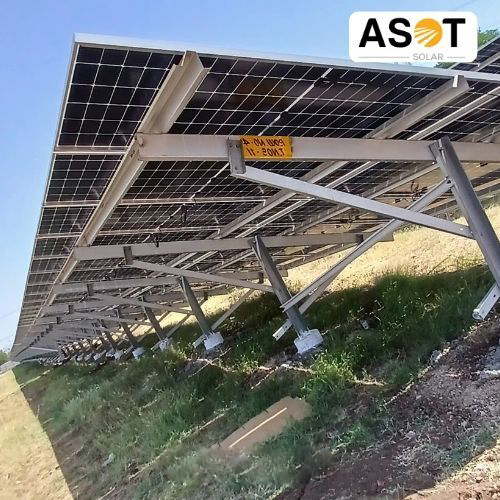 Ground Mounted Solar System - Application: Industrial