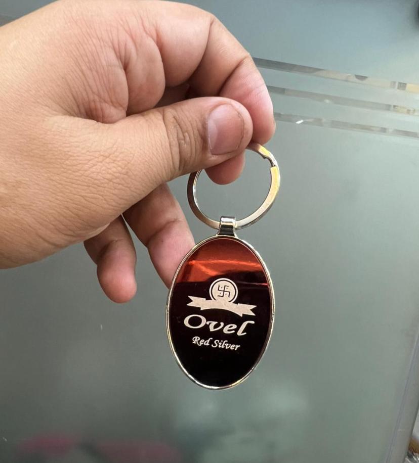 Plastic Meena Printing Keychain