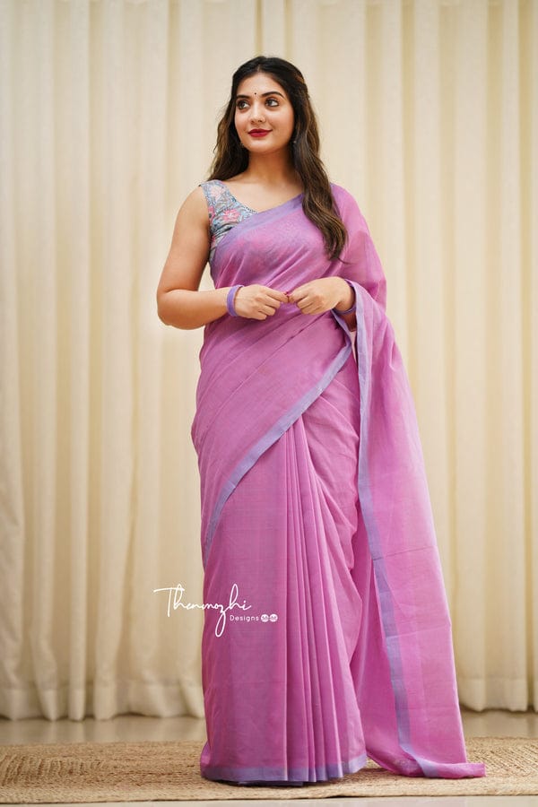 Khadi Saree - Color: Gray