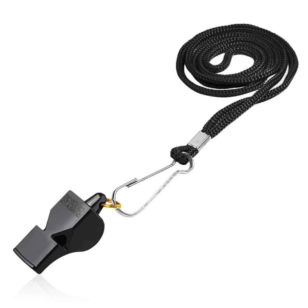 Sports Signaling Whistle - Color: Black
