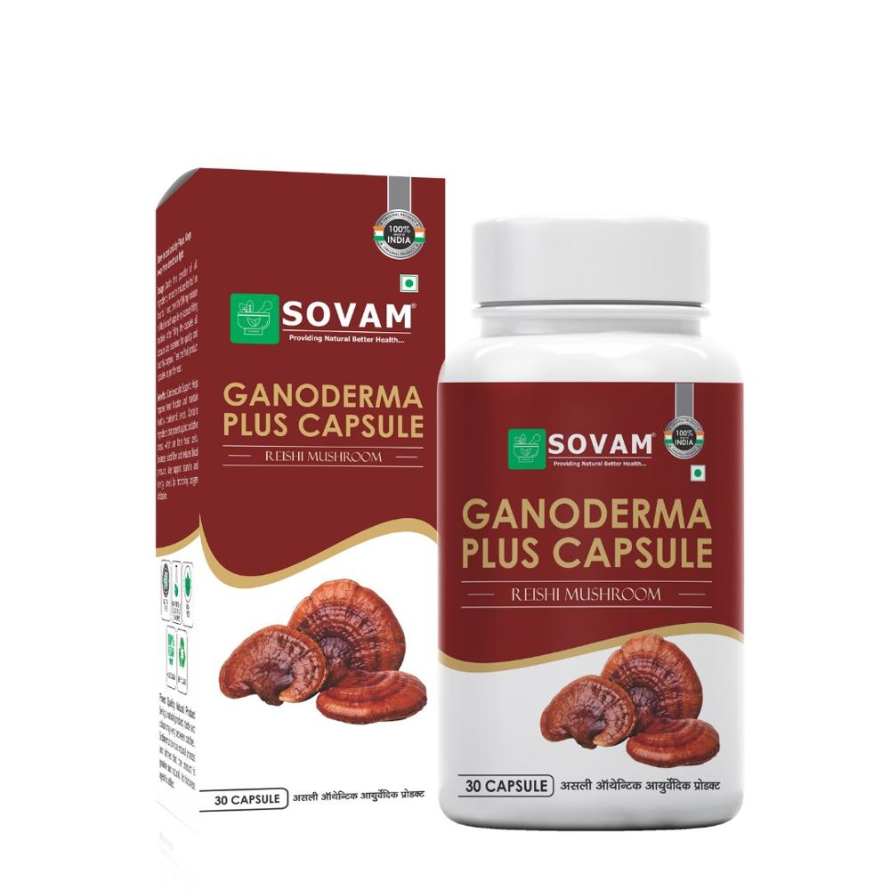 Ganoderma Plus Capsule Ayurvedic Medicine - Age Group: For Adults
