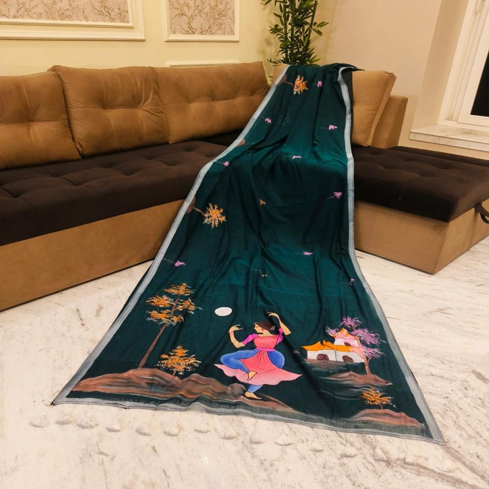 Cotton Saree - Color: Multicolour