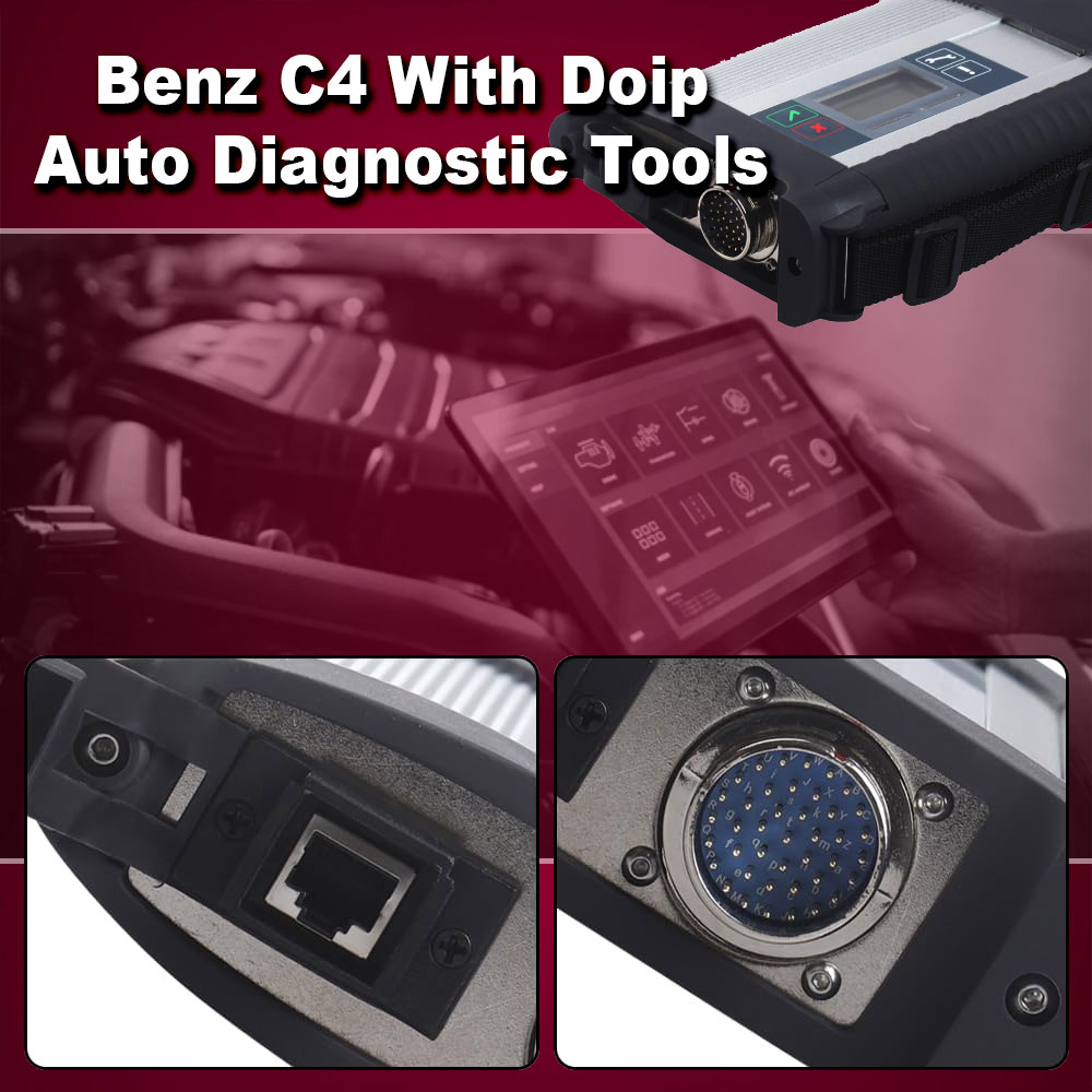 Benz C4 With Doip Auto Diagnostic Tools - Length: 26 Centimeter (Cm)