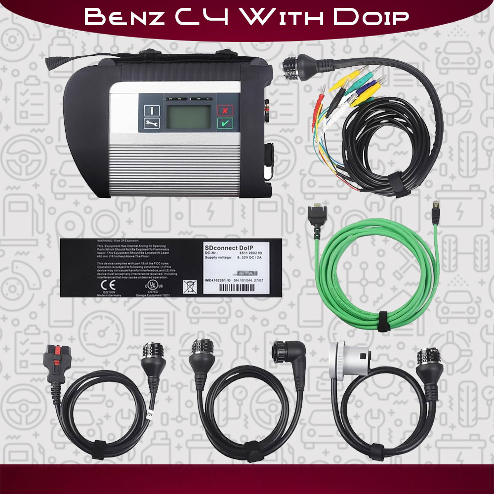 Benz C4 With Doip Auto Diagnostic Tools - Length: 26 Centimeter (Cm)