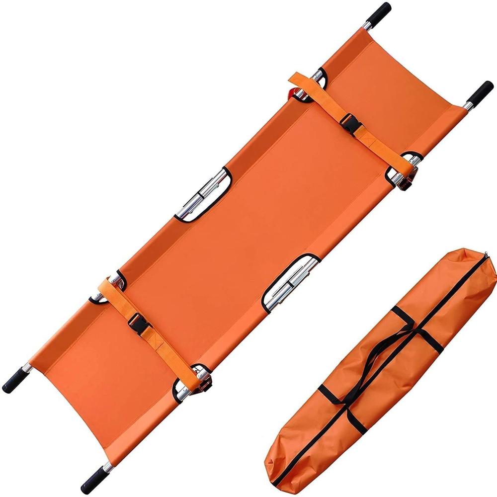 2 Fold Stretcher - Color: Orange