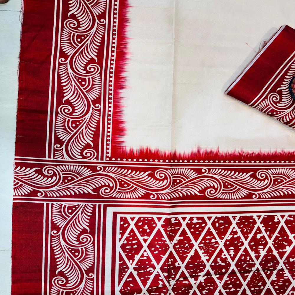Motka Slik - Color: Red & White