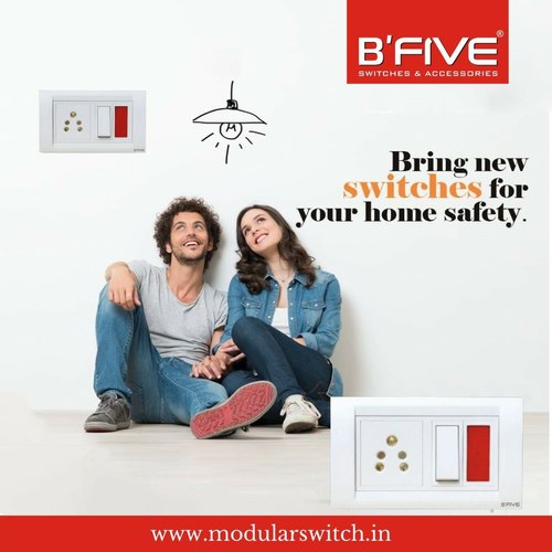 Modular Switches | Rocker 6 amp 1 way switch (RT)