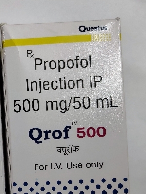 Prop-ofol injection ip 500 mg /50 ml